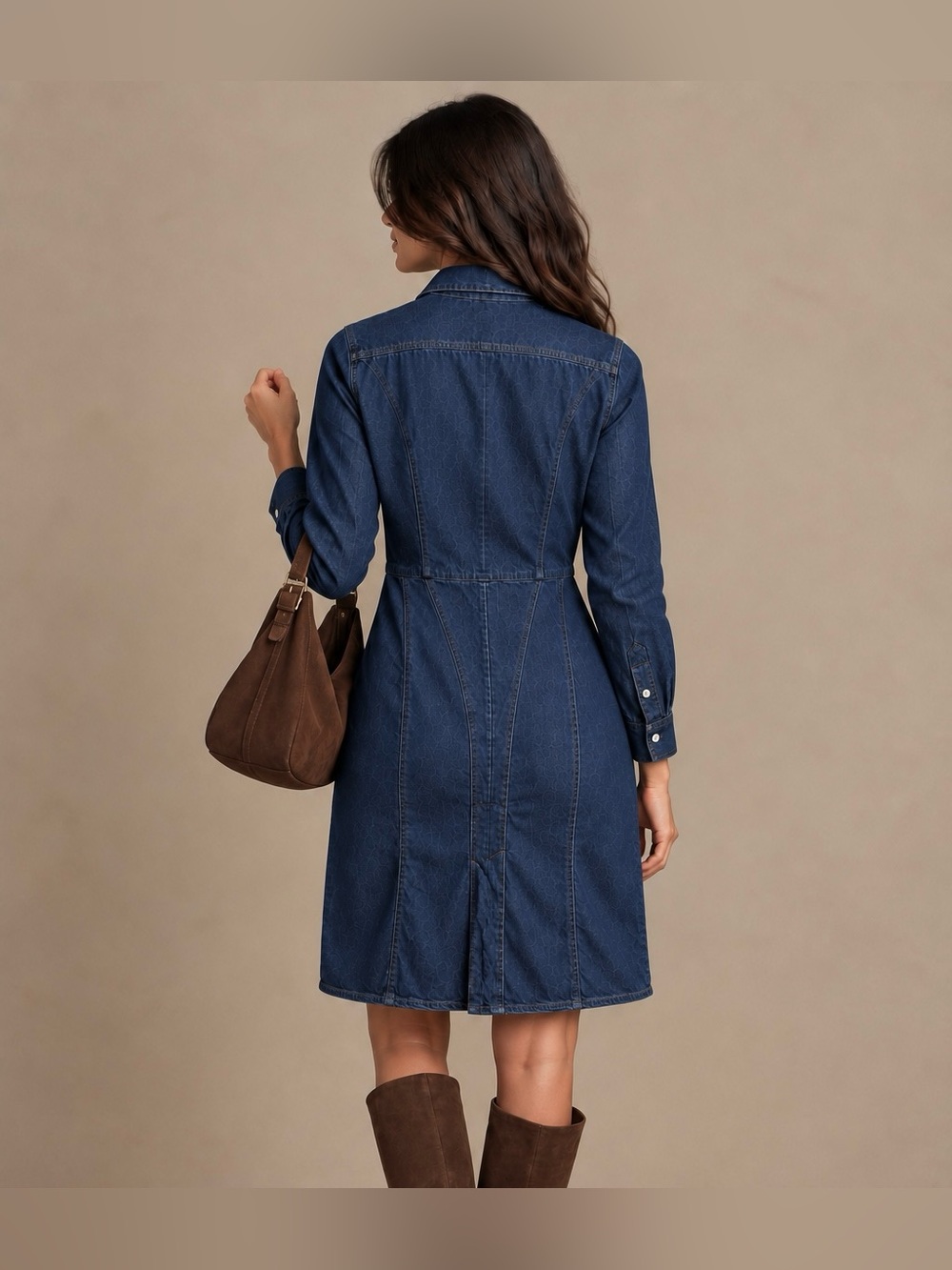 Polo Ralph Lauren Denim Button-Front Shirtdress – Size 4 - Picture 2 of 9